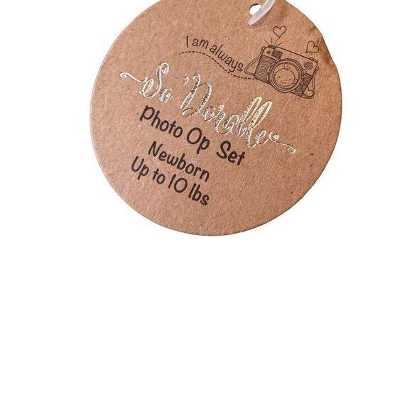 SoDorable Newborn Photo Op Set Turkey Hat & Blanket Up To 10 Lbs - Picture 3 of 5